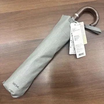 COKAGE+ 나무 손잡이 55cm 양산 더스크 그레이 점프 접이식