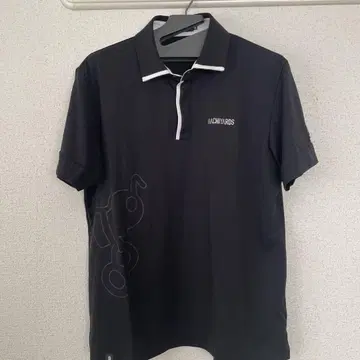 8YARDS 블랙 피케 셔츠 2XL