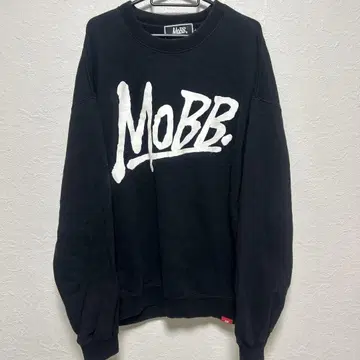 12시까지 판매합니다. MOBB. 블랙 맨투맨 트레이닝복