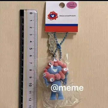 오사카 간사이 만박 블랙 미야쿠미야쿠 플로키 입체 키링 블랙