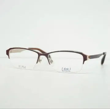 미사용 새상품 일본제 남성용 안경 프레임 브라운 고급스러움 DUN