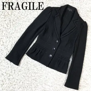 FRAGILE 플라지르 테일러드 자켓 블랙 36 B4206