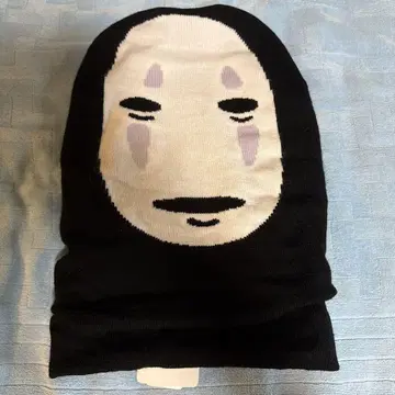 지브리 파크 카오나시 니트 모자