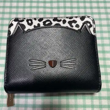 kate spade 고양이 귀 접이식 지갑