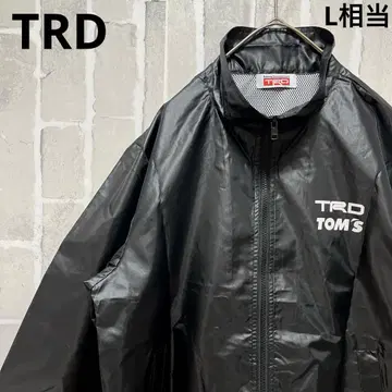TRD TOM'S 토무스 도요타 레이싱 나일론 자켓 L 짧은 기장