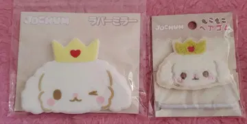 JOCHUM 복슬복슬 머리끈, 러버 거울 RURU 룰루