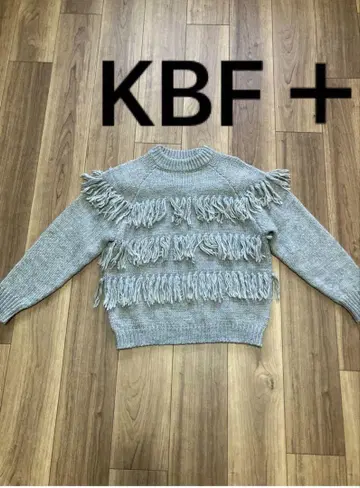 [ 새상품 ] KBF+ 프린지 니트