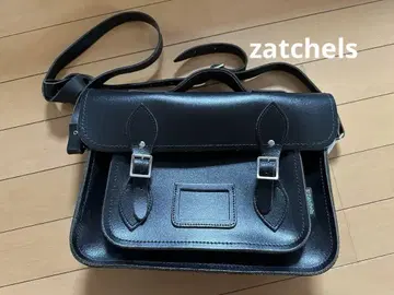 zatchels 블랙 숄더백