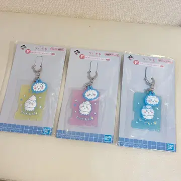 새상품 당일 발송 3세트 치이카와 제일복권 F상 목욕탕 러버 참