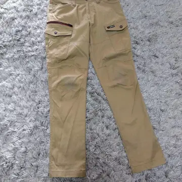 BURTLE 옅은 브라운 사이드 포켓 팬츠