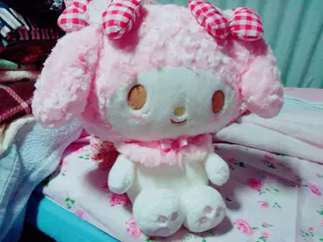 리즈메로 마이멜로디 봉제 인형 핑크 약 30cm