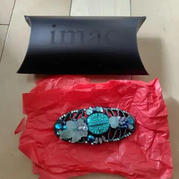 imac 헤어 액세서리 꽃과 나비 모티브 새상품급