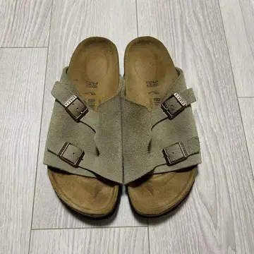 Birkenstock 취리히 Zurich 베이지 샌들 38