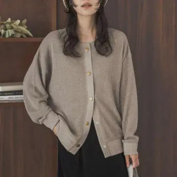 [ 새상품급 택 포함 ] 도어즈 턱 플라이 가디건 GREGE