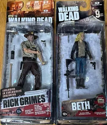 The Walking Dead 릭 그라임스 베스 피규어