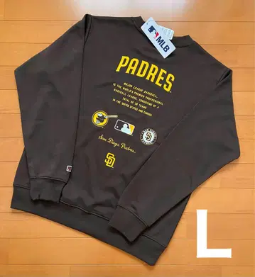 새상품 MLB 파드레스 남성용 트레이닝복 맨투맨 L