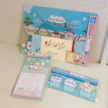 새상품 익명 배송 3종 세트 치이카와 제일복권 G상 문구류