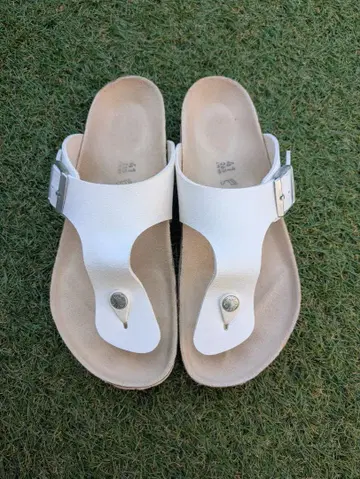 BIRKENSTOCK 화이트 람세스 샌들