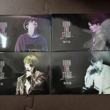BURN THE STAGE 마스크 케이스 4개 세트