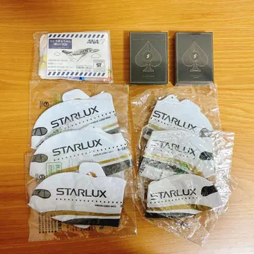 STARLUX 카드놀이 2세트/비행기 풍선 6개/ 덤 ANA 풍선 1개