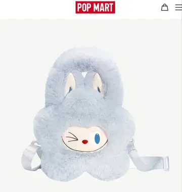 POP MART 러브브 클라우드 백 라이트 블루