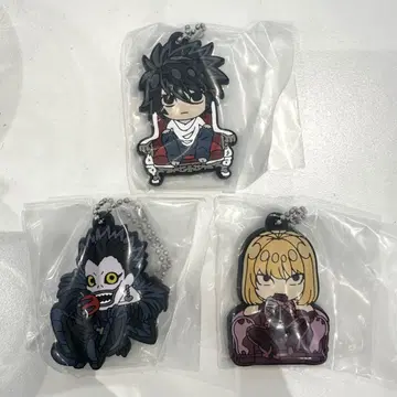 DEATH NOTE 데스노트 데포라바! 키링 L 니아 류크