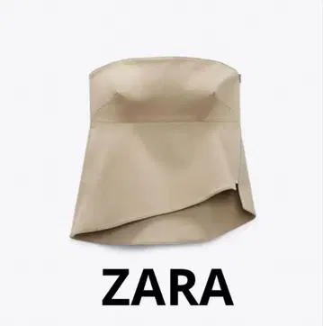 ZARA 비대칭 헴 뷔스티에 미사용 새상품