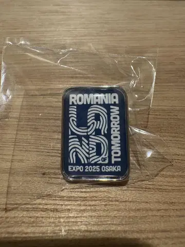 초레어!! 만박 Expo 2025 루마니아관 스태프 핀 배지