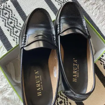 HARUTA 일본제 로퍼 24.5EE