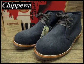 새상품 데드 치페와 50s 복각 스웨이드 처카 부츠 네이비 26.0 1