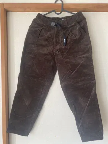 THE NORTH FACE 브라운 코듀로이 팬츠 여성용 S