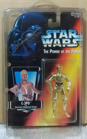 C-3PO 앤서니 다니엘스 사인 포함 기념사진 수집 스타 워즈