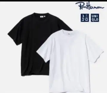 새상품 Ron Herman x UNIQLO T셔츠 화이트