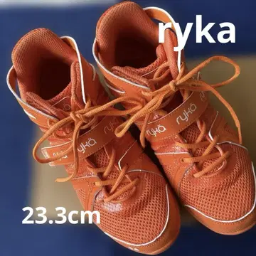라이카 슈즈 ryka 테나시티 피트니스 슈즈 오렌지 23.3cm