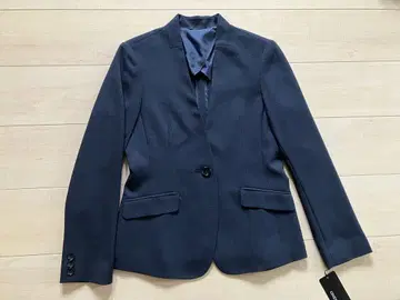 ONEIROS 네이비 노카라 자켓