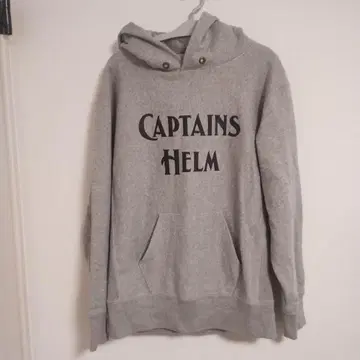 CAPTAIN'S HELM AUTHENTIC HOODIE M 그레이