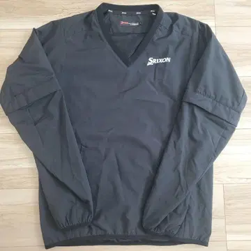 새상품급 Srixon 블랙 V넥 긴팔 2way 자켓