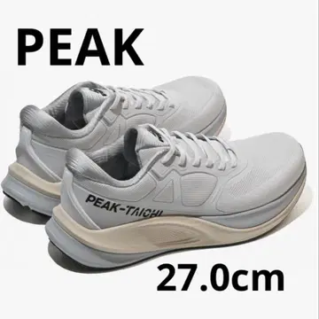 새상품 [ PEAK ] 러닝화 워킹 27cm 경량 폭넓은 2E