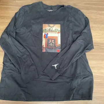 Jordan 긴팔 셔츠 4XL 블랙