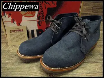 새상품 데드 치페와 50s 복각 스웨이드 차카 부츠 네이비 27.0 1