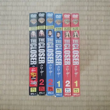 더 클로저 DVD 전 3시즌 세트