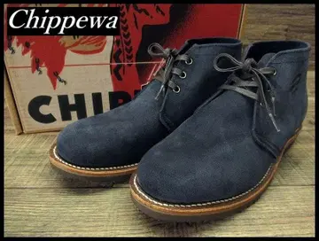 새상품 데드 치페와 50s 복각 스웨이드 차카 부츠 네이비 28.0 2