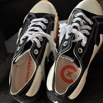 25cm 한국 한정판 신발 CONVERSE 네이비/화이트 스니커즈