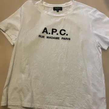 A.P.C. 화이트 T셔츠 S사이즈 아페쎄