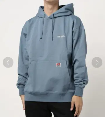 BEN DAVIS 후드 로고 후드티