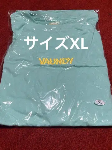 VAUNDY 민트 그린 T셔츠 사이즈 XL