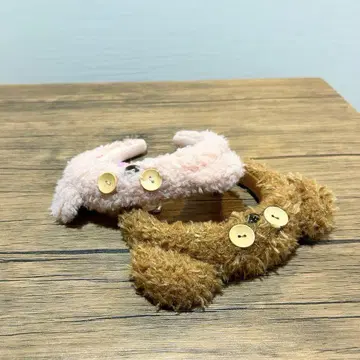 USJ 팀 머리띠 핑크 브라운 2개 세트