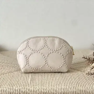 한정판 미나 페르호넨 쉘 파우치 tambourine light beige