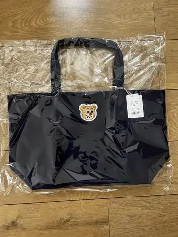 FEILER 네이비 토트백 곰 로고