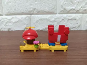 레고 LEGO 슈퍼 마리오 파워업 세트 프로펠러 마리오 변신